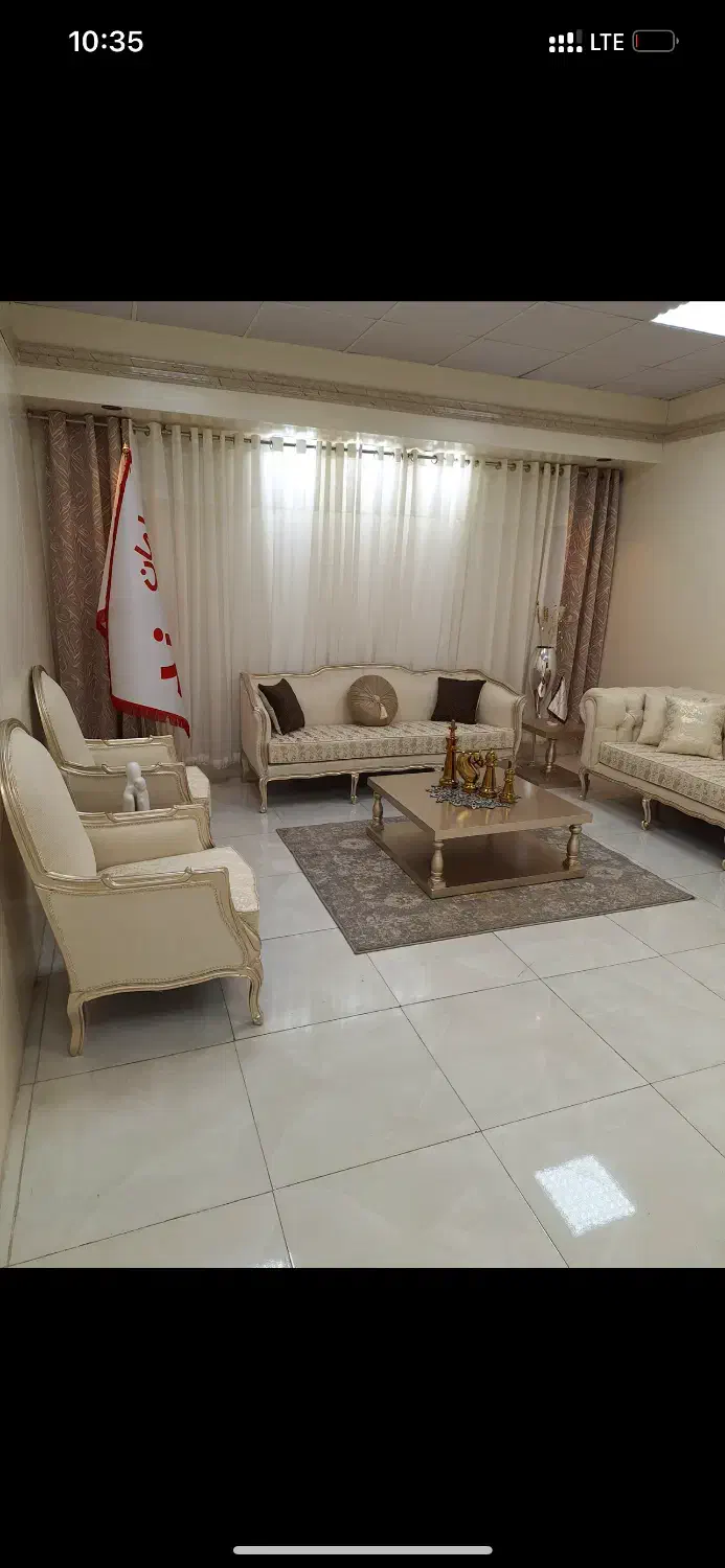 مبل فرانسویی ۸ نفره ۷۰میلیون|مبلمان خانگی و میز عسلی|ایرانشهر, |دیوار