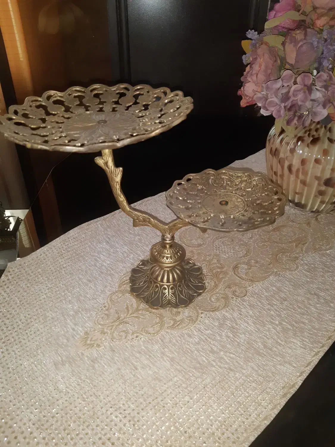 شیرینی خوری برنجی|صنایع دستی و سایر لوازم تزئینی|پاکدشت, پاکدشت (مامازند)|دیوار