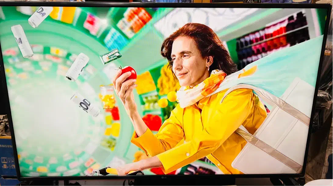 ال ای دی ۵۵ الجی ماهواره دار در حد نو|تلویزیون و پروژکتور|زاهدان, |دیوار