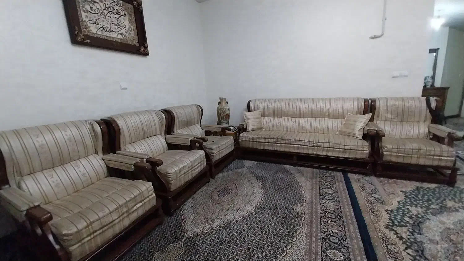 موبل ۷ نفره چوبی|مبلمان خانگی و میز عسلی|تهران, بهارستان|دیوار
