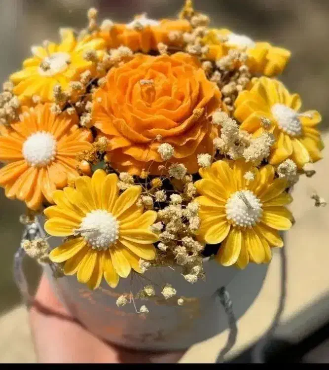 باکس گل شمع|گل مصنوعی|اصفهان, هفتون|دیوار