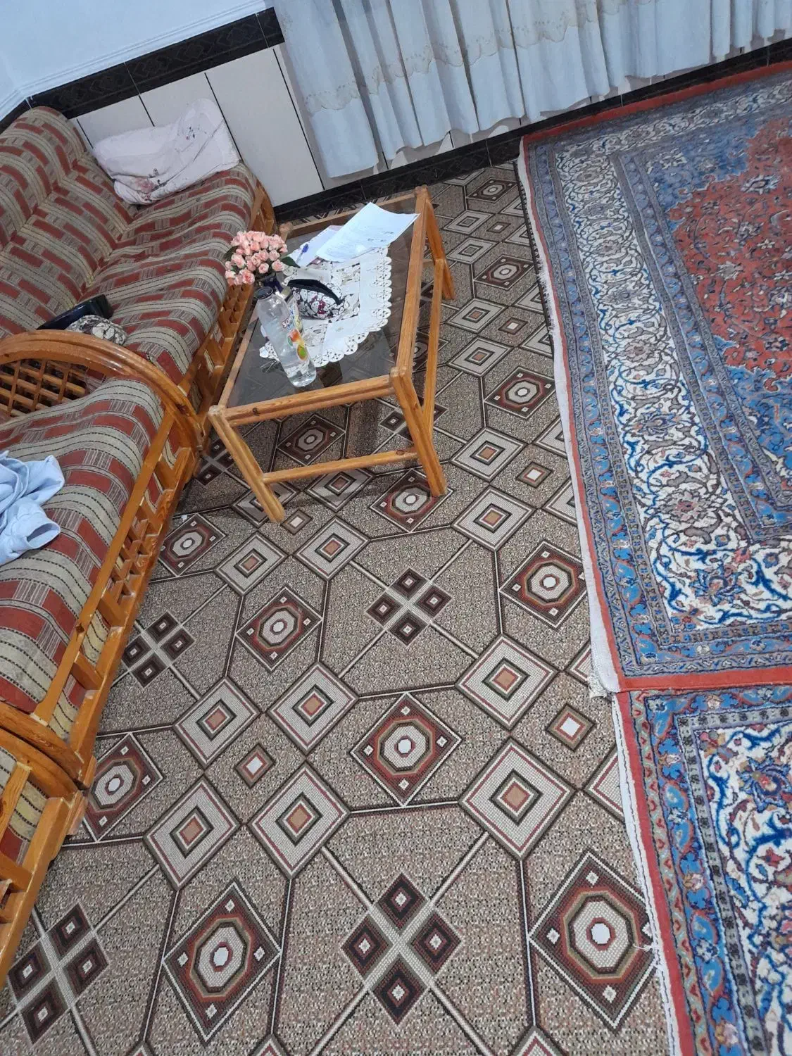 گلیم فرش|گلیم، جاجیم، گبه|خرمآباد, |دیوار