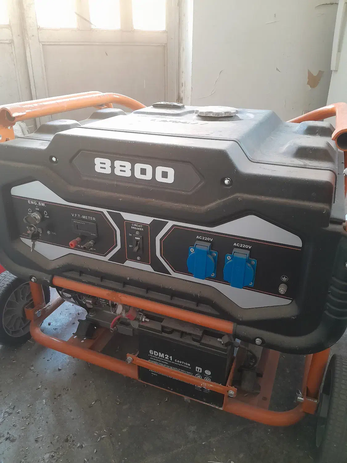 موتور برق بنزینی 8800 آکبند|ابزارآلات|تهران, سیمای ایران|دیوار