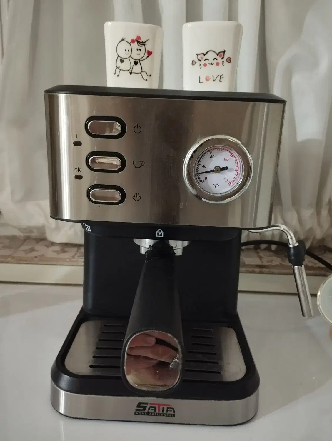 اسپرسوساز خانگی|سماور، چای‌ساز، قهوه‌ساز|بجنورد, |دیوار