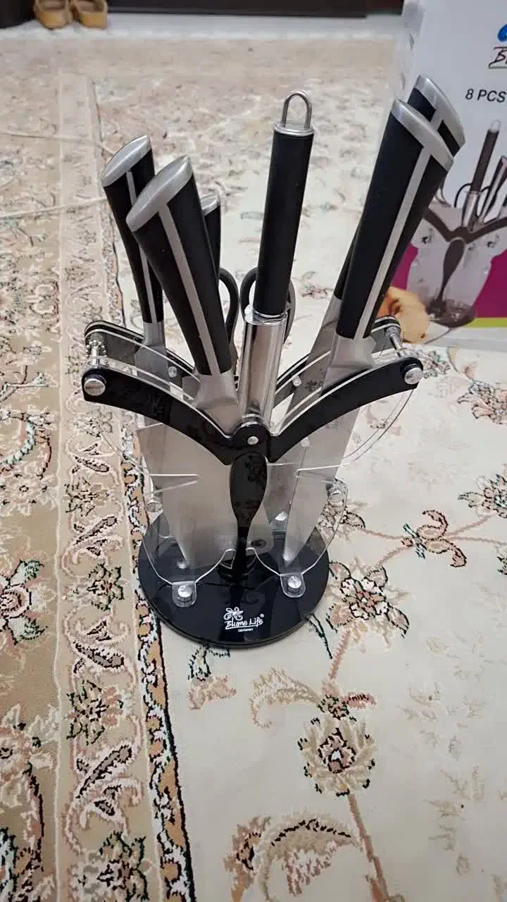 سرویس چاقو۸تیکه آلمانی|ظروف پخت‌وپز|تهران, هلال احمر|دیوار