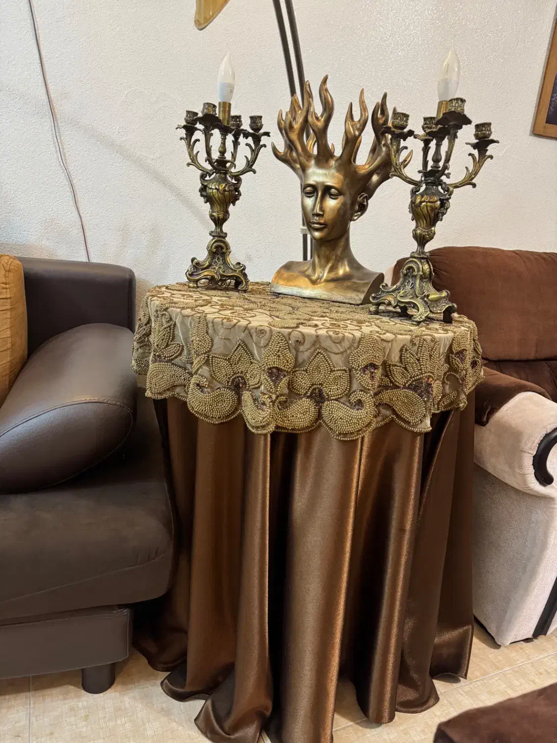 میز خاطره با رو میزی|میز تلفن|رشت, پاستوریزه|دیوار