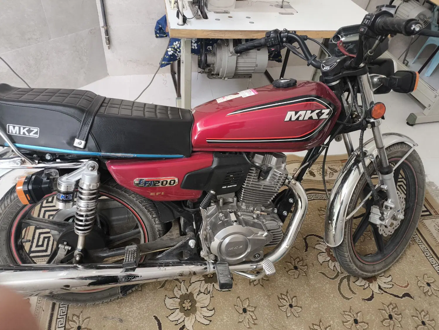 M.K.Z200cc هندا|موتورسیکلت|اراک, |دیوار