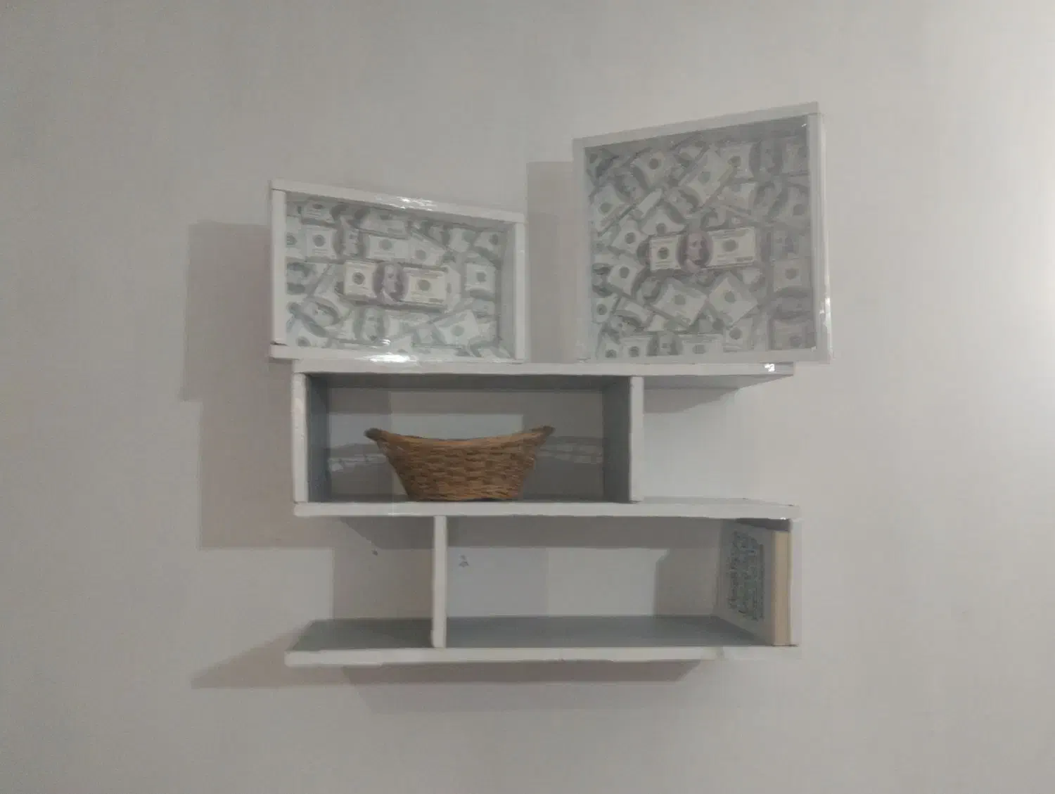 شلف دیواری و کمد|کتابخانه، شلف، قفسههای دیواری|مشهد, كنويست|دیوار