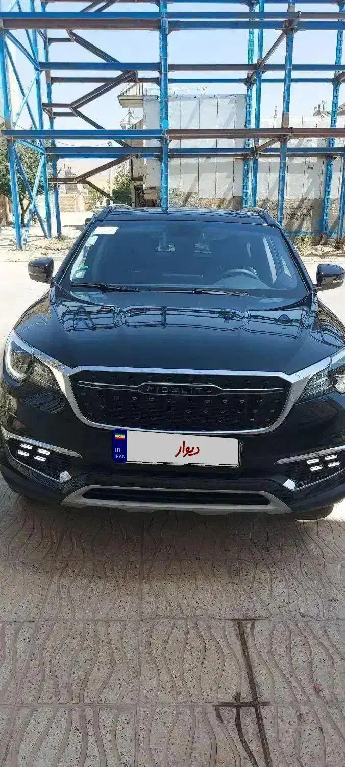 فیدلیتی پرایم ۵نفره رینگ ۱۰پر مشکی|خودرو سواری و وانت|الشتر, |دیوار