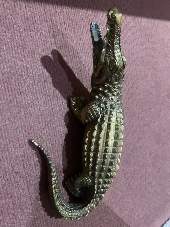 تمساح برنز وارداتی|کلکسیون اشیاء عتیقه|تهران, دانشگاه شریف|دیوار