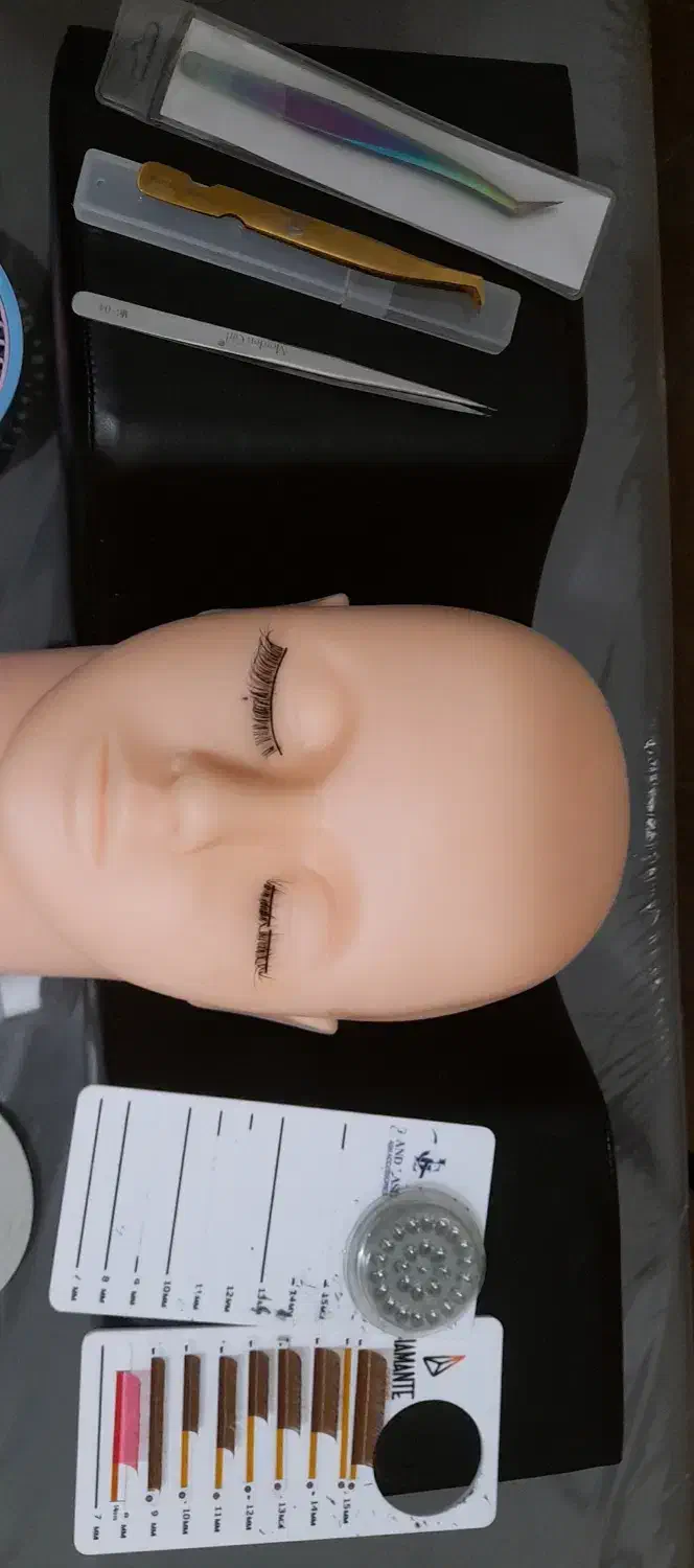 وسایل اکستنشن مژه ودستگاه فن سازی|آرایشگاه و سالنهای زیبایی|بندر گناوه, |دیوار