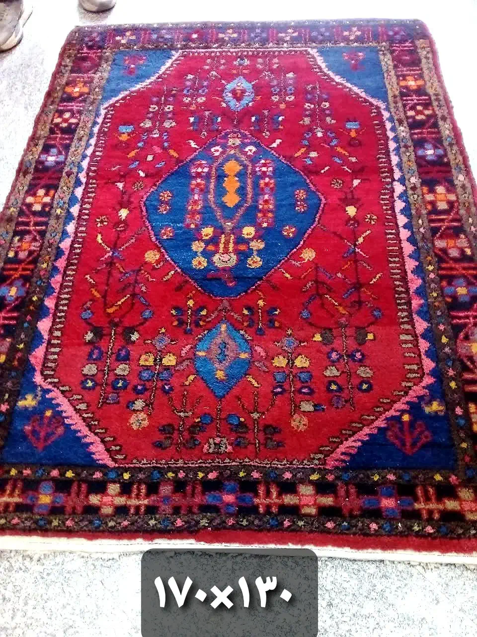 انواع قالیچه نهاوند و قشقایی عتیقه|فرش|قم, باغ کرباسی|دیوار