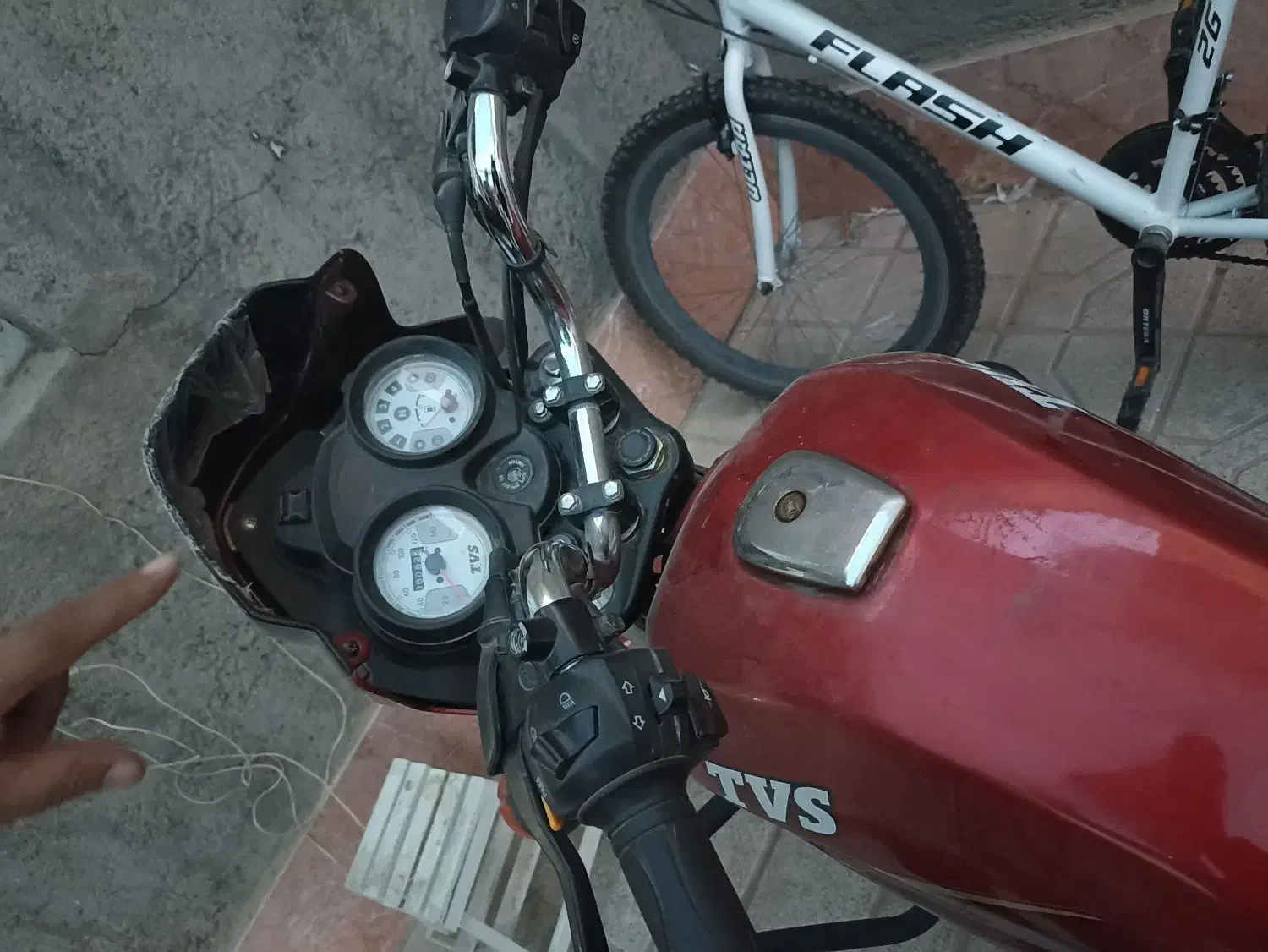 موتور tvs مدل 1403|موتورسیکلت|مشهد, شهید آوینی|دیوار