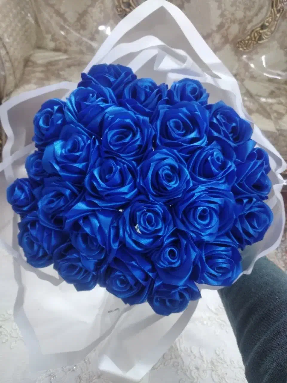 دسته گل روبانی|گل مصنوعی|زنجان, |دیوار