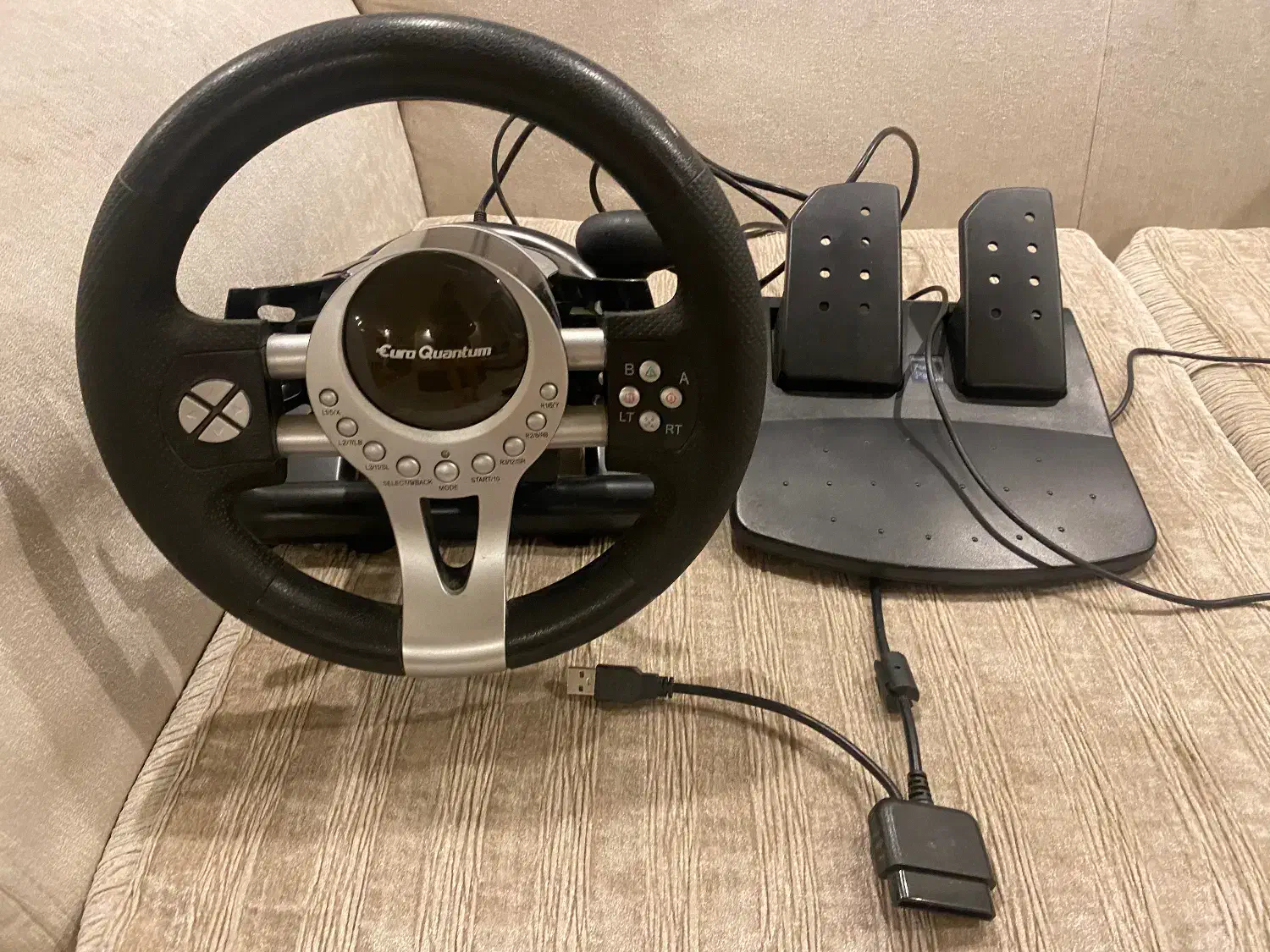 فرمون و پدال بازی یورو کوانتوم euro quantum 5 in 1|کنسول، بازی ویدئویی و آنلاین|تهران, یوسف‌آباد|دیوار