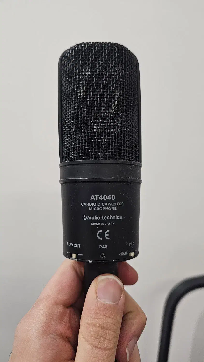 میکروفن AT4040 سالم|آلات موسیقی|تهران, شهر زیبا|دیوار