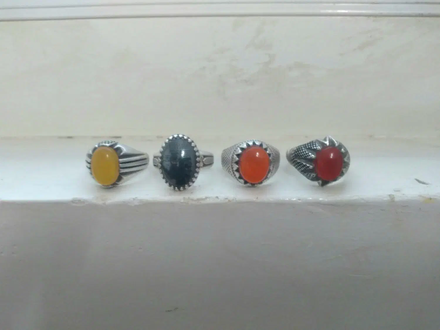 انگشتر نقره|کلکسیون و سرگرمی|قم, شاه ابراهیم|دیوار