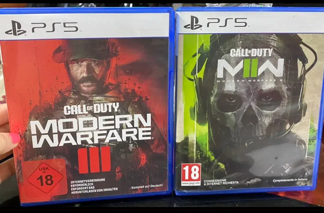 بازی ps5 call of duty mw2 &MW3|کنسول، بازی ویدئویی و آنلاین|رشت, معلم|دیوار
