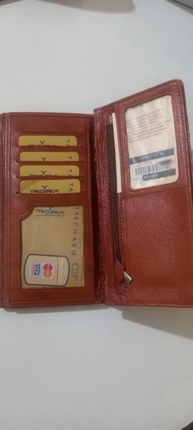 کیف پول کتی چرم نو|کیف، کفش، کمربند|شیراز, لشکری‎|دیوار