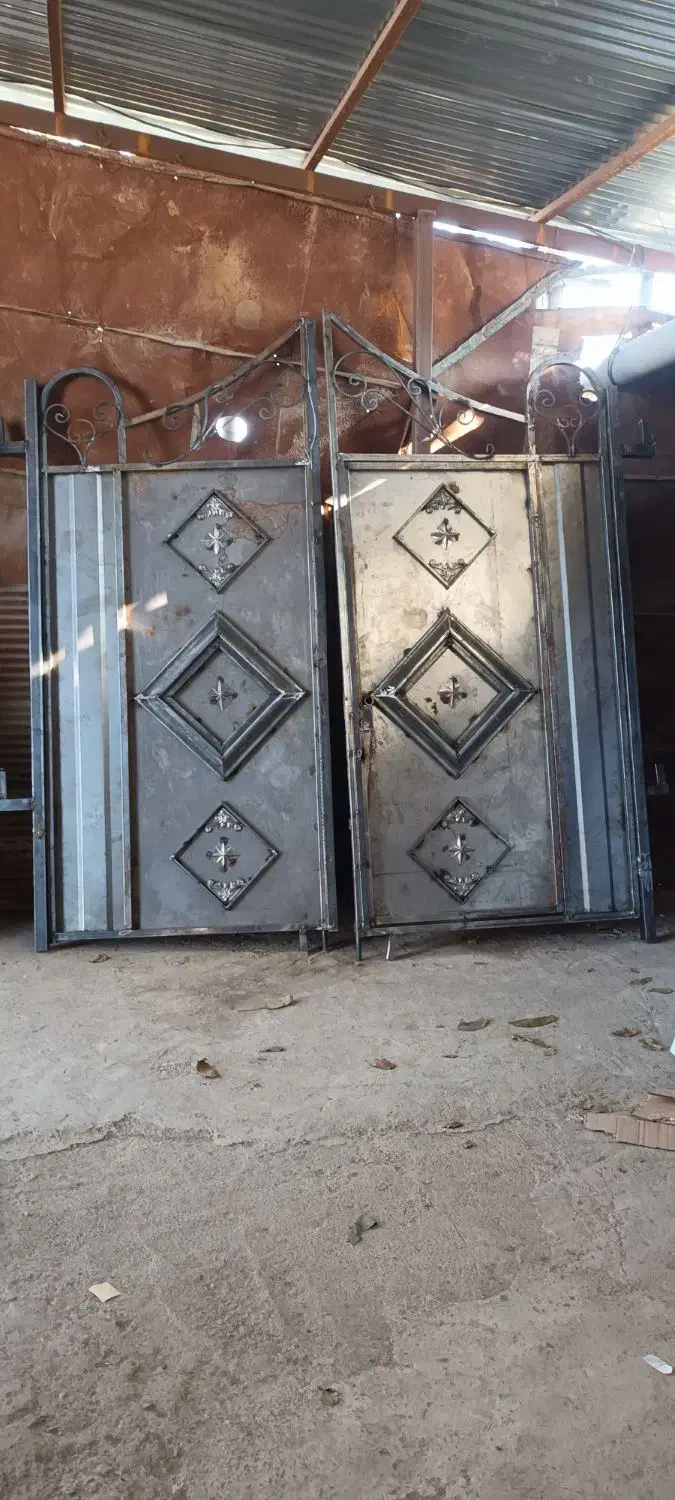 درب های حیاط پیشساخته درجه یک حیاطی|مصالح و تجهیزات ساختمان|علی‌آباد کتول, |دیوار