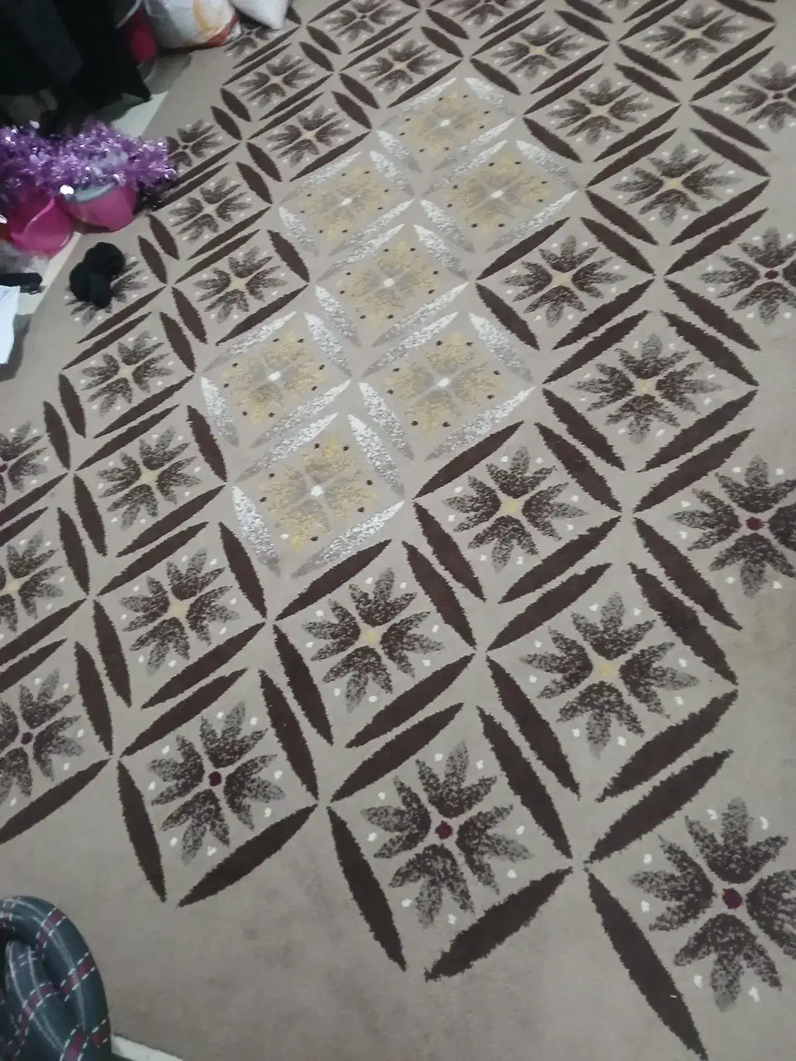 گلیم فرش ۶متری سالم|گلیم، جاجیم، گبه|قزوین, |دیوار