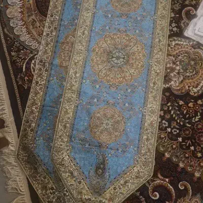 ترمه روی میزی|پرده، رانر، رومیزی|رشت, کوی جام جم|دیوار