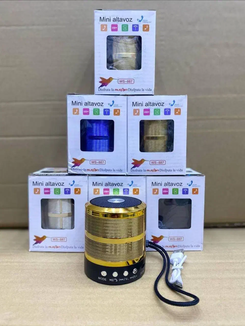 اسپیکر بلوتوثی ws-887 فروش فقط عمده|لوازم جانبی موبایل و تبلت|تهران, گرگان|دیوار