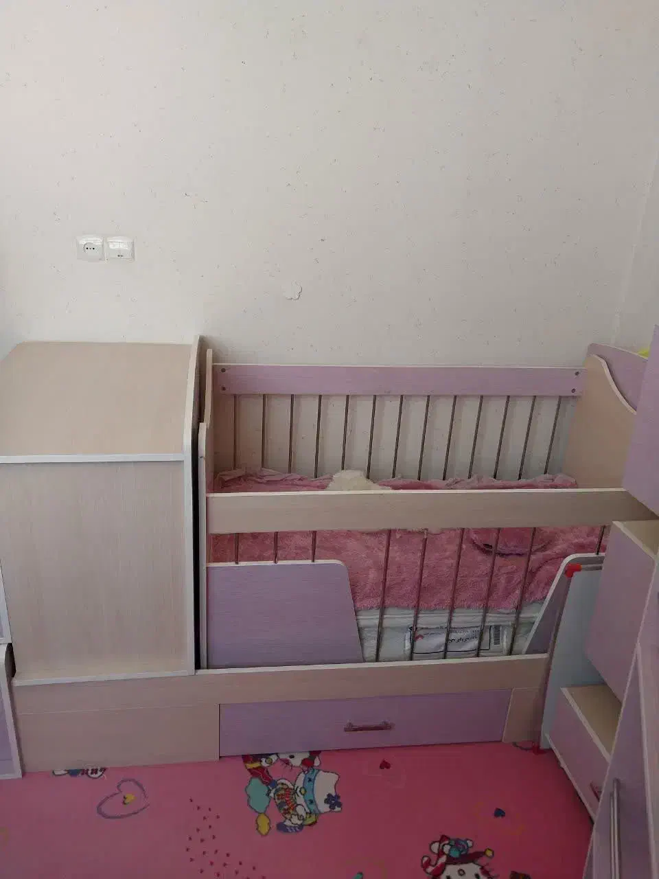 سرویس خواب کودک و نوجوان|تخت و سرویس خواب|تیران, |دیوار