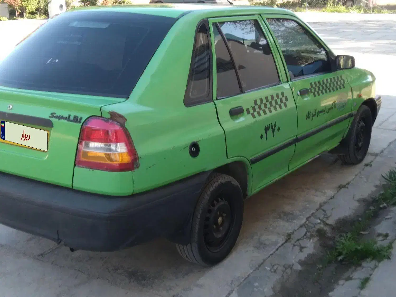 فروش تاکسی پراید|خودرو سواری و وانت|گلوگاه, |دیوار