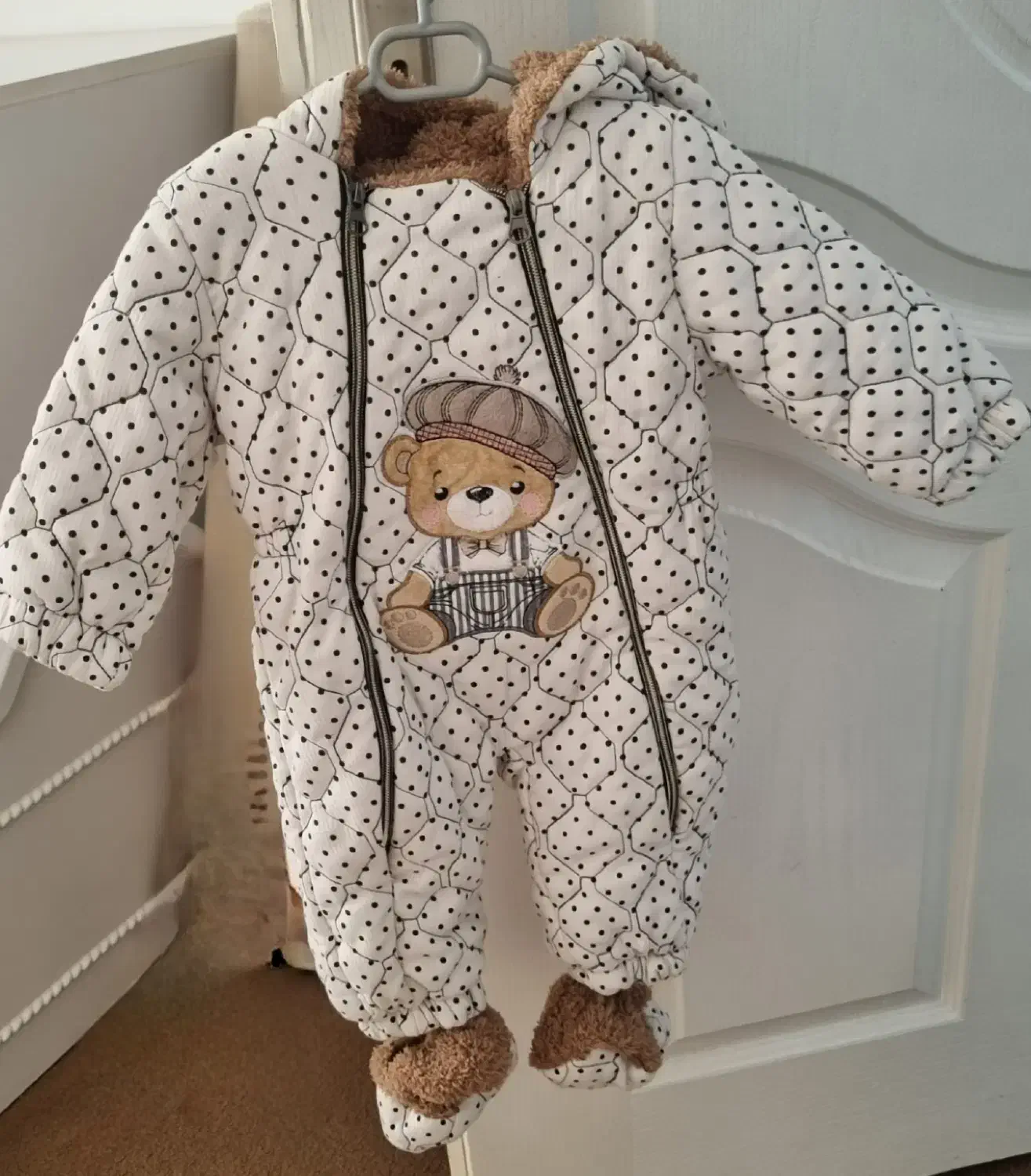 کاپشن سر همی نوزاد سایز یک|کفش و لباس بچه|کنگاور, |دیوار