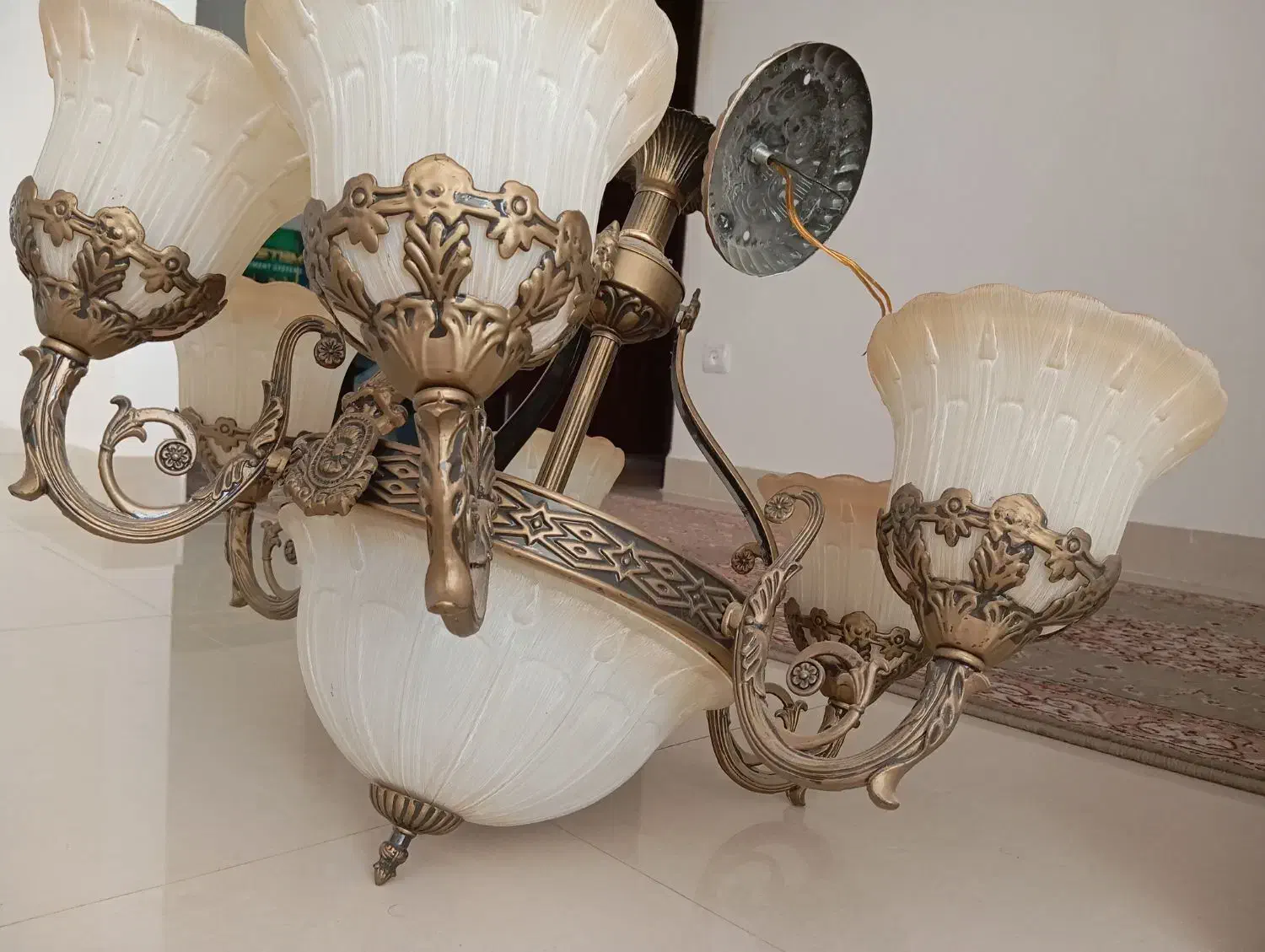 لوستر|لوستر و چراغ آویز|خمین, |دیوار