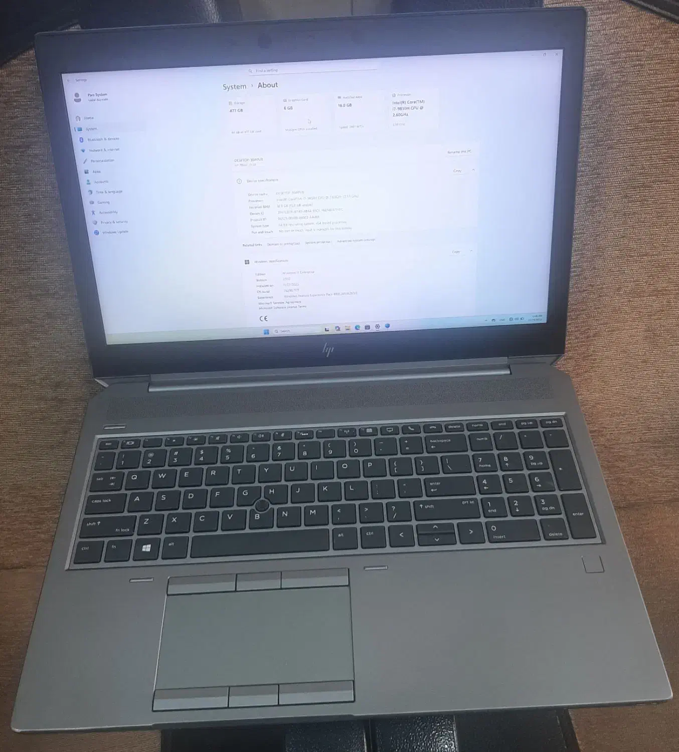 لپتاپ گیمینگ hp|رایانه همراه|سقز, |دیوار