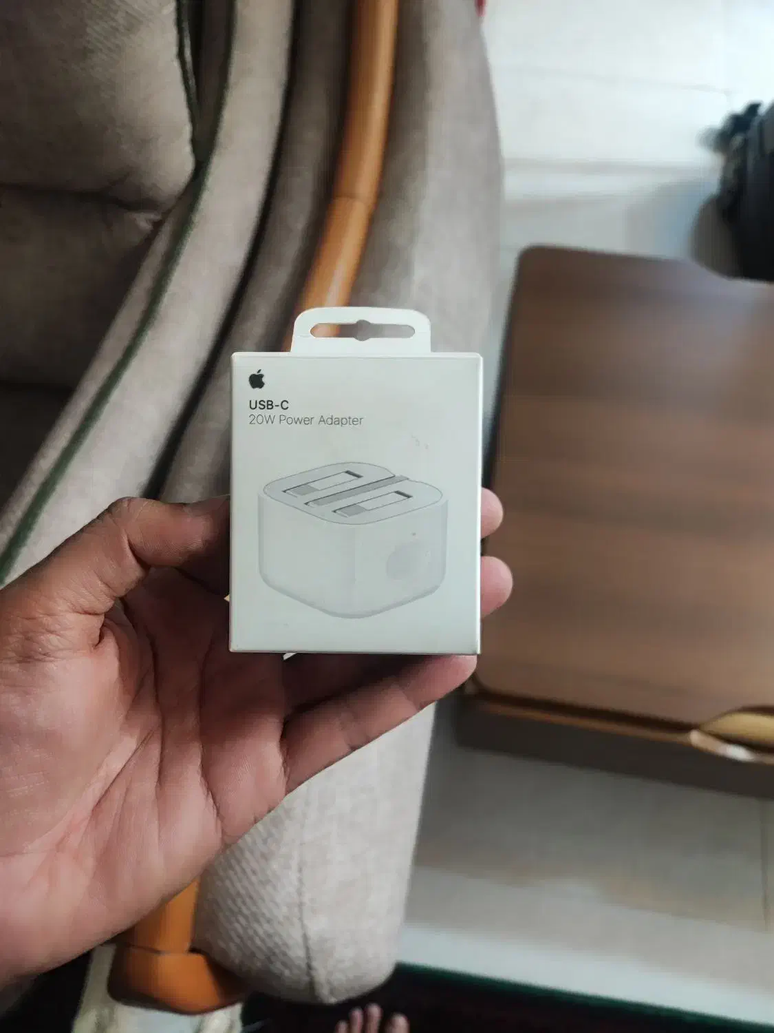 آداپتور اصلی پلم 20w آیفون.|لوازم جانبی موبایل و تبلت|بم, |دیوار