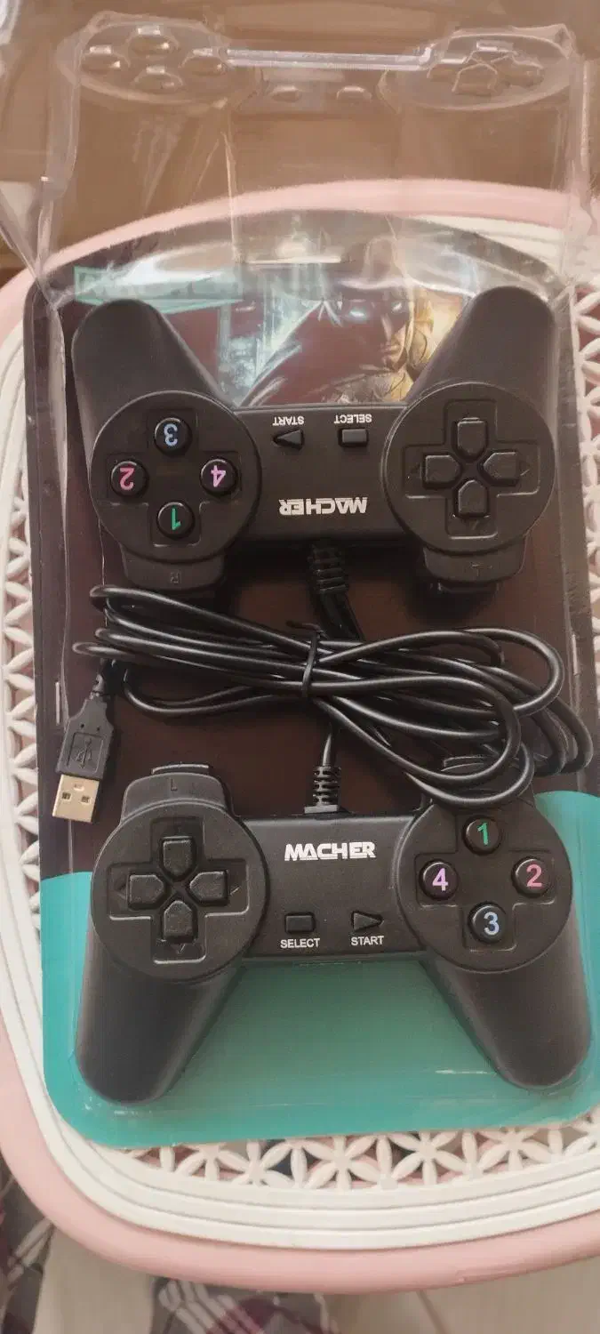 دسته بازی کامپیوتر دوتایی نو|کنسول، بازی ویدئویی و آنلاین|مشهد, حجاب (شهرک غرب)|دیوار