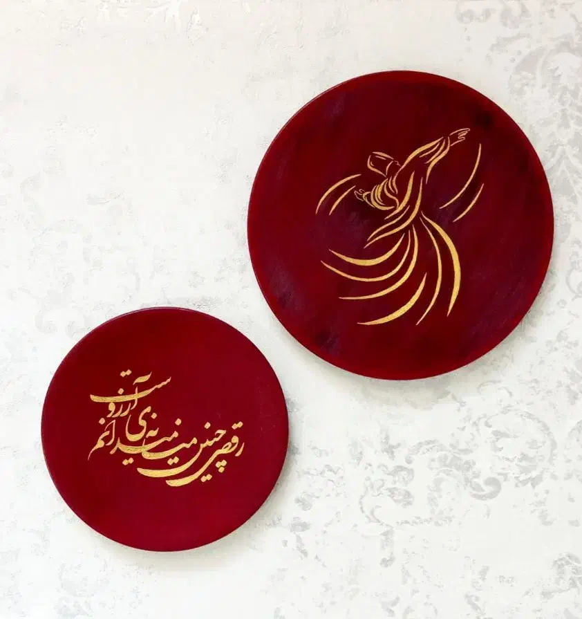 دیوارکوب طرح رقص سماع، هدیه، دکوری|مجسمه، تندیس، ماکت|مشهد, پنجتن|دیوار