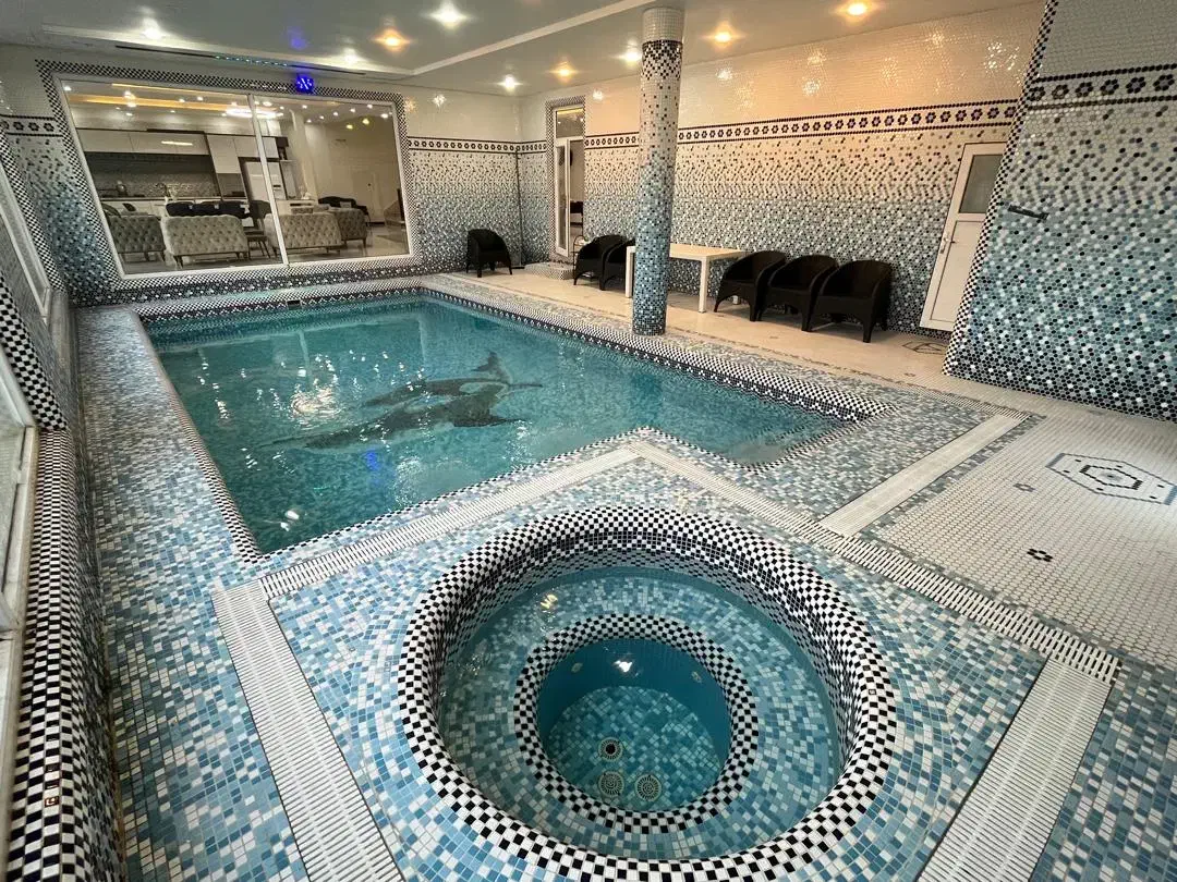 اجاره روزانه باغ ویلا استخر آبگرم ، سرپوشیده|اجارهٔ کوتاهمدت ویلا و باغ|کرج, برغان|دیوار