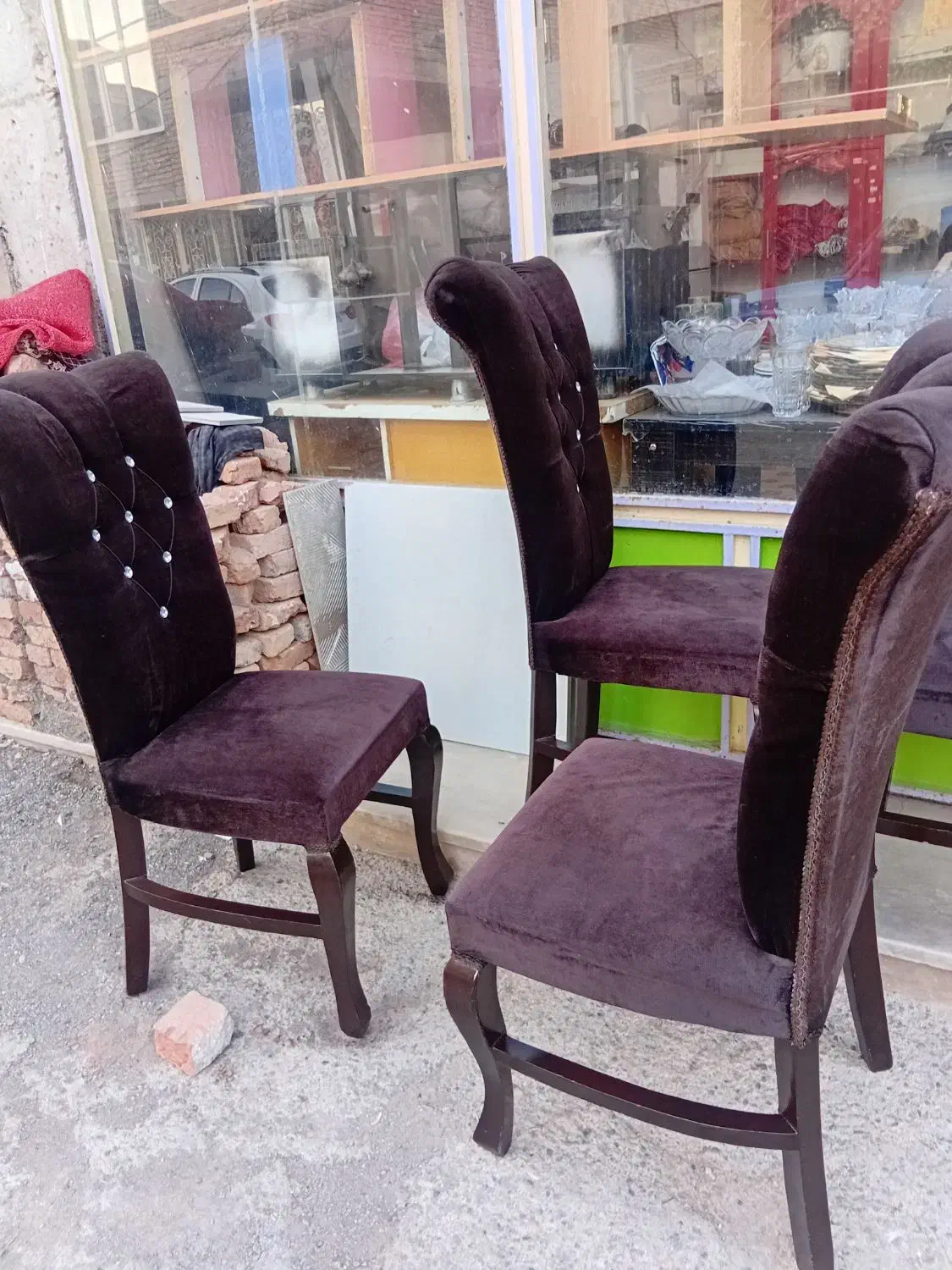 میزغذاخوری ۴نفره ومبل راحتی۶ نفره|مبلمان خانگی و میز عسلی|پارس‌آباد, |دیوار
