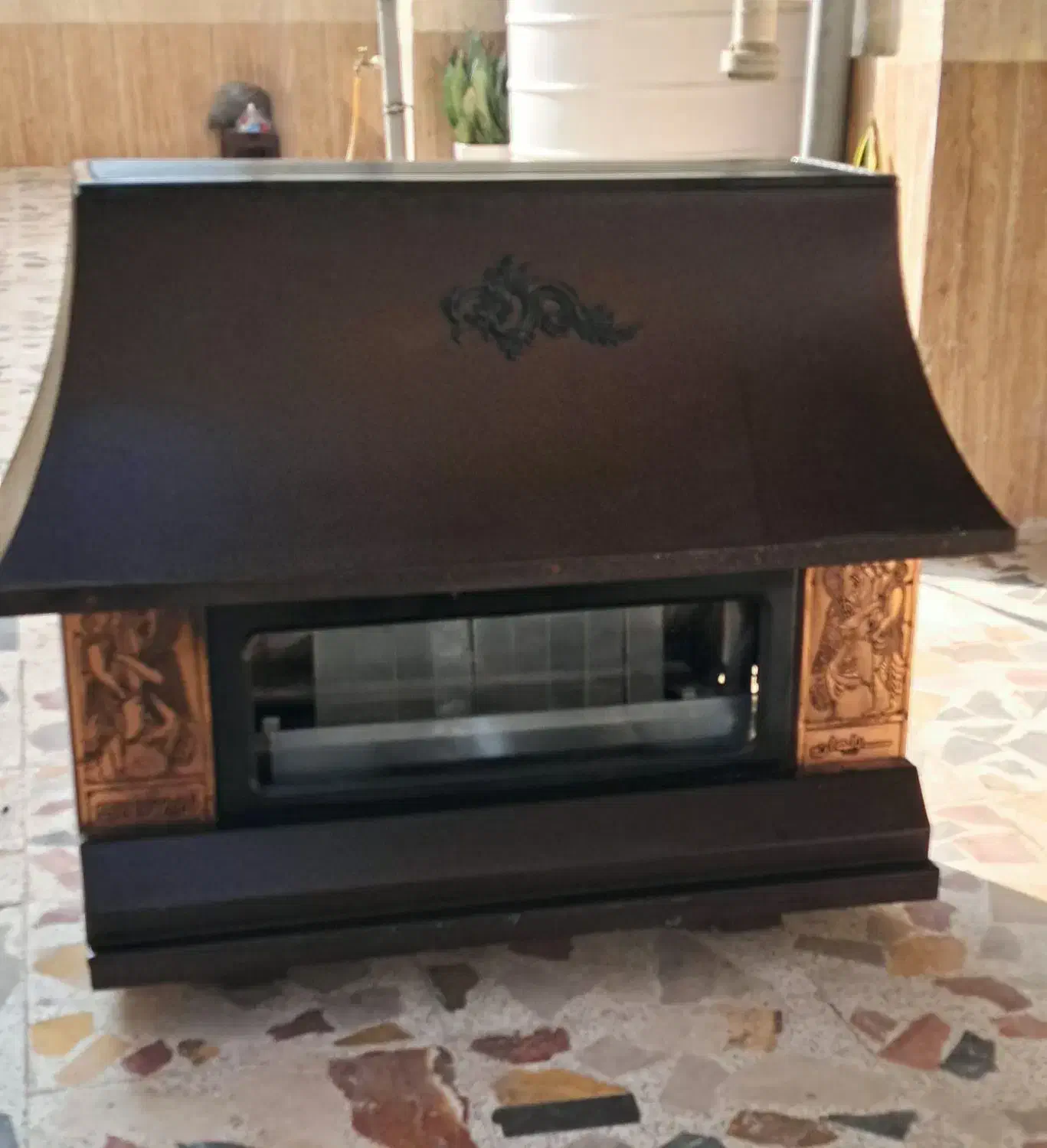 بخاری|بخاری، هیتر، شومینه|صومعه‌سرا, |دیوار