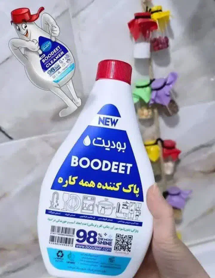 شوینده همه کاره بودیت|مواد شوینده و دستمال کاغذی|مشکین‌دشت, |دیوار