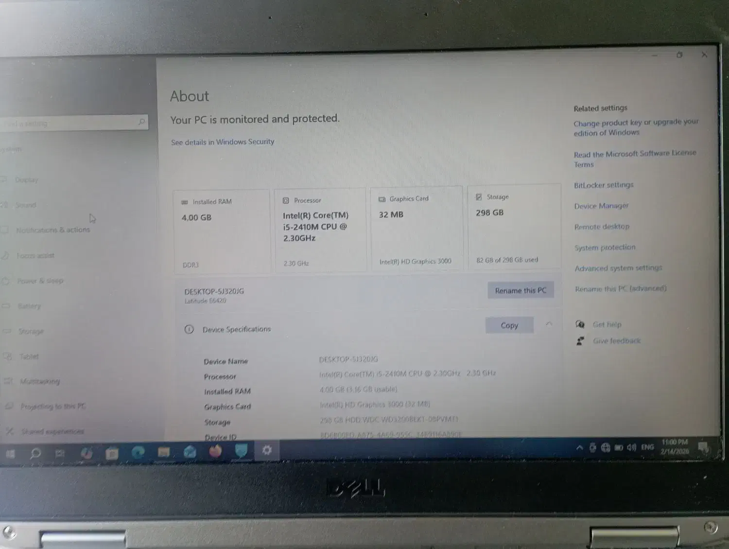 لب تاب ‌dell|رایانه همراه|گلپایگان, |دیوار