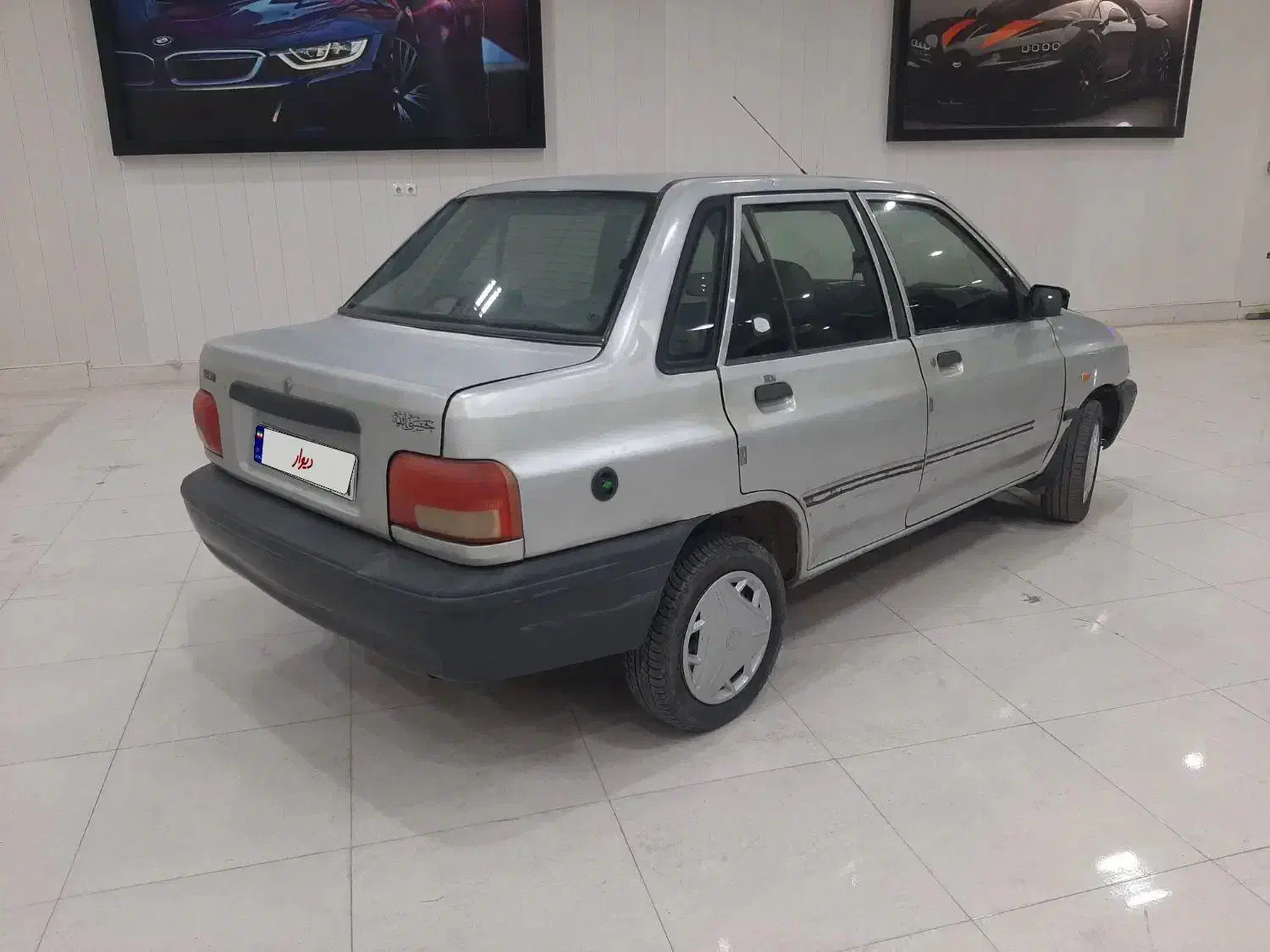 پراید نقرهای مدل ۸۷|خودرو سواری و وانت|سبزوار, چهارراه فرودگاه|دیوار