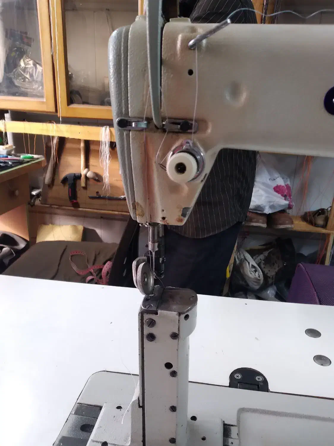 چرخ کفاشی زخیم دوز|چرخ خیاطی و ریسندگی|پاکدشت, پاکدشت (مامازند)|دیوار