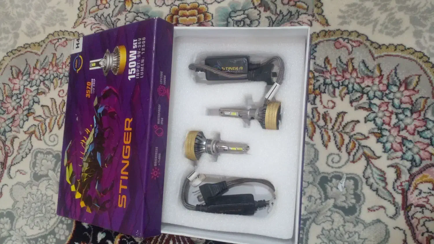 هدلایت|لامپ و چراغ|مسجد سلیمان, |دیوار