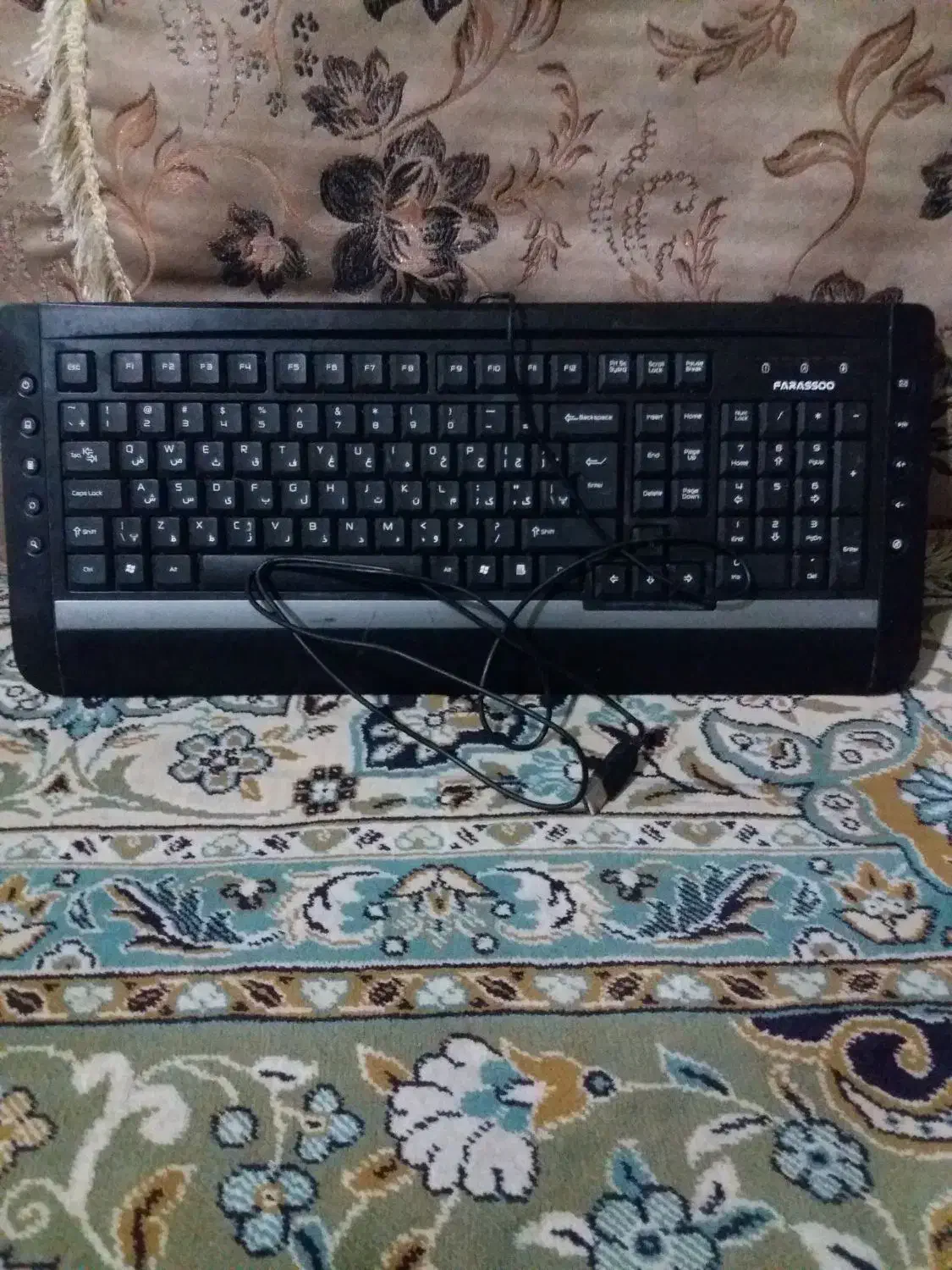 کیبورد سالم و بدونه ایراد|قطعات و لوازم جانبی رایانه|کرمانشاه, |دیوار