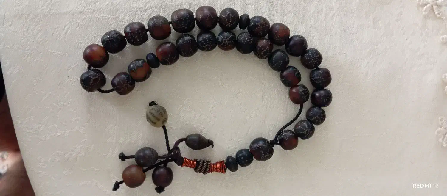 تسبیح هسته خرما کار دست|کلکسیون و سرگرمی|رفسنجان, |دیوار