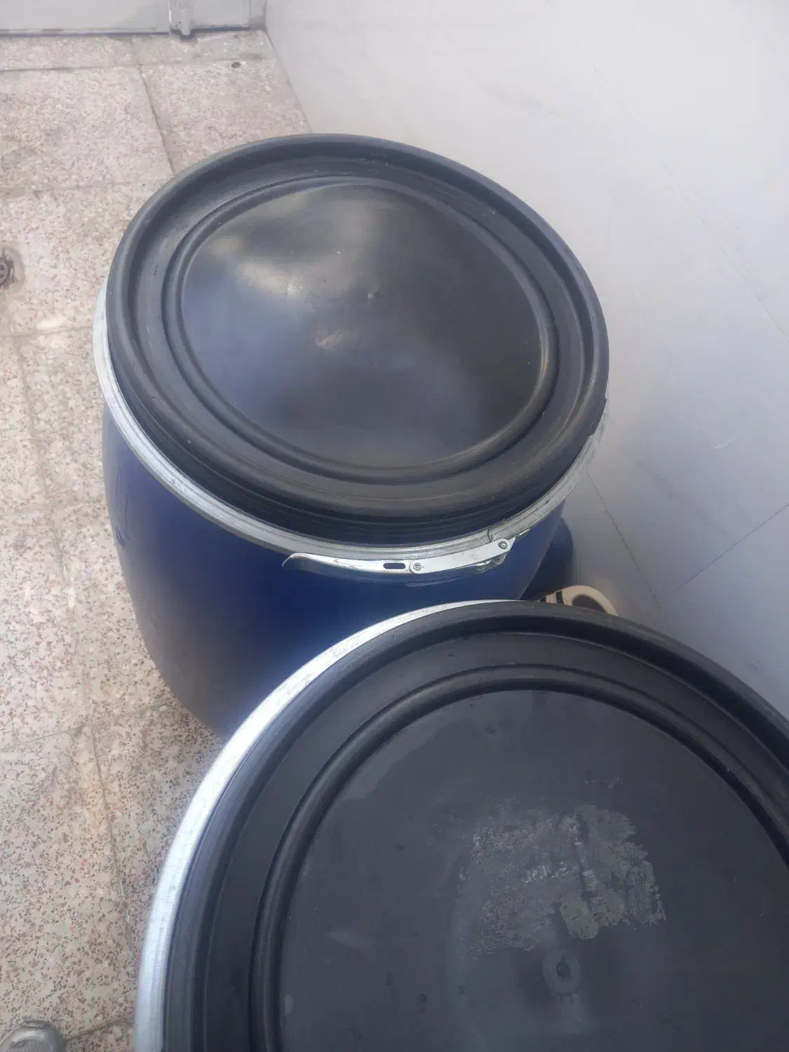 بشکه یا دبه ۱۲۰ لیتری|ظروف نگهدارنده، پلاستیکی، یکبارمصرف|رباطکریم, رباطکریم|دیوار