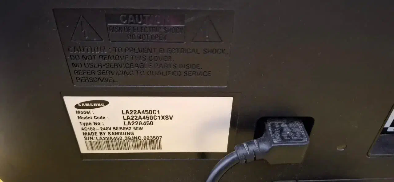 تلویزیون lcd 22 سامسونگ|تلویزیون و پروژکتور|قم, باغ شازده|دیوار