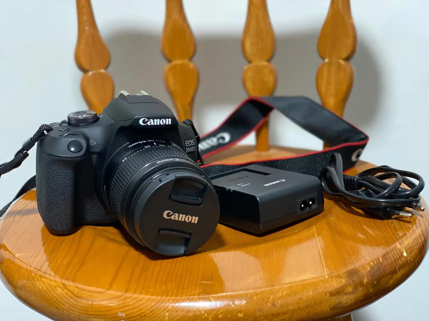 دوربین کنون مدل EOS 2000D با تمام تجهیزات|دوربین عکاسی و فیلمبرداری|رشت, کوی یخ|دیوار