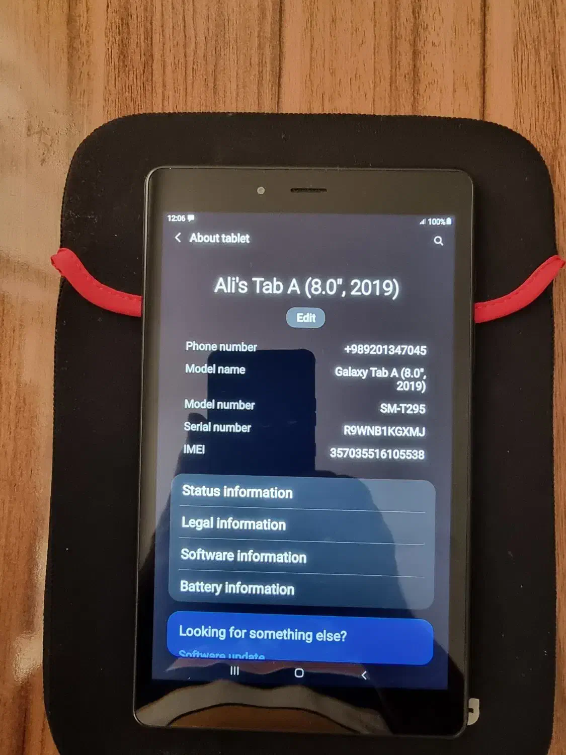تبلت ۸ اینچ در حد نو  با مشخصات طبق عکس|تبلت|تهران, میرداماد|دیوار