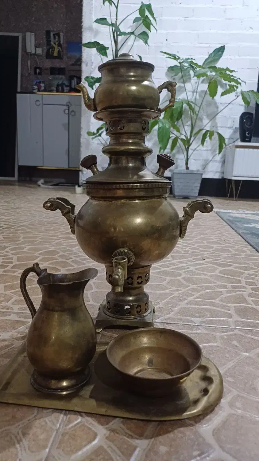 سماوروکتری|کلکسیون اشیاء عتیقه|اسلام‌‌آباد غرب, |دیوار